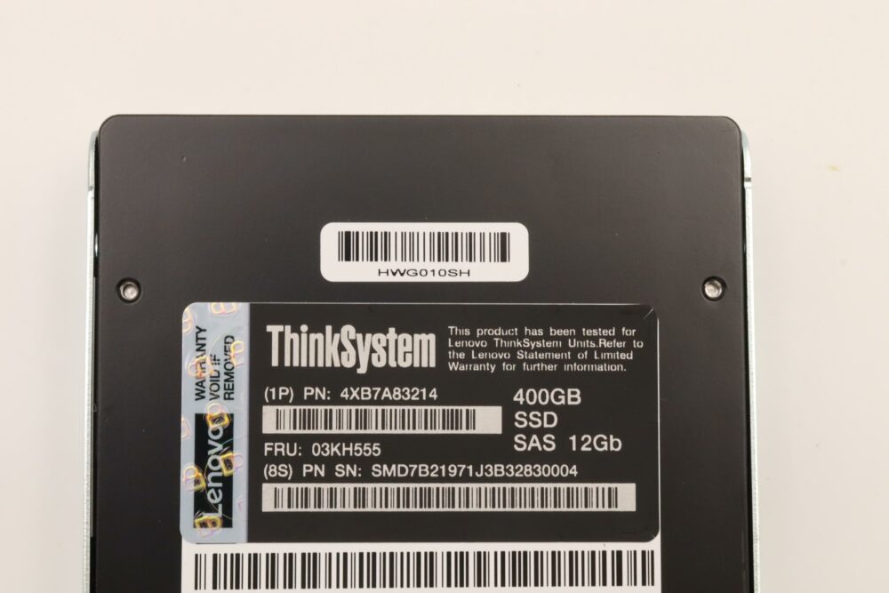 4XB7A83214 | ThinkSystem 2.5" Nytro 3750 400GB Write Intensive SAS 12Gb HS SSD - Image 4