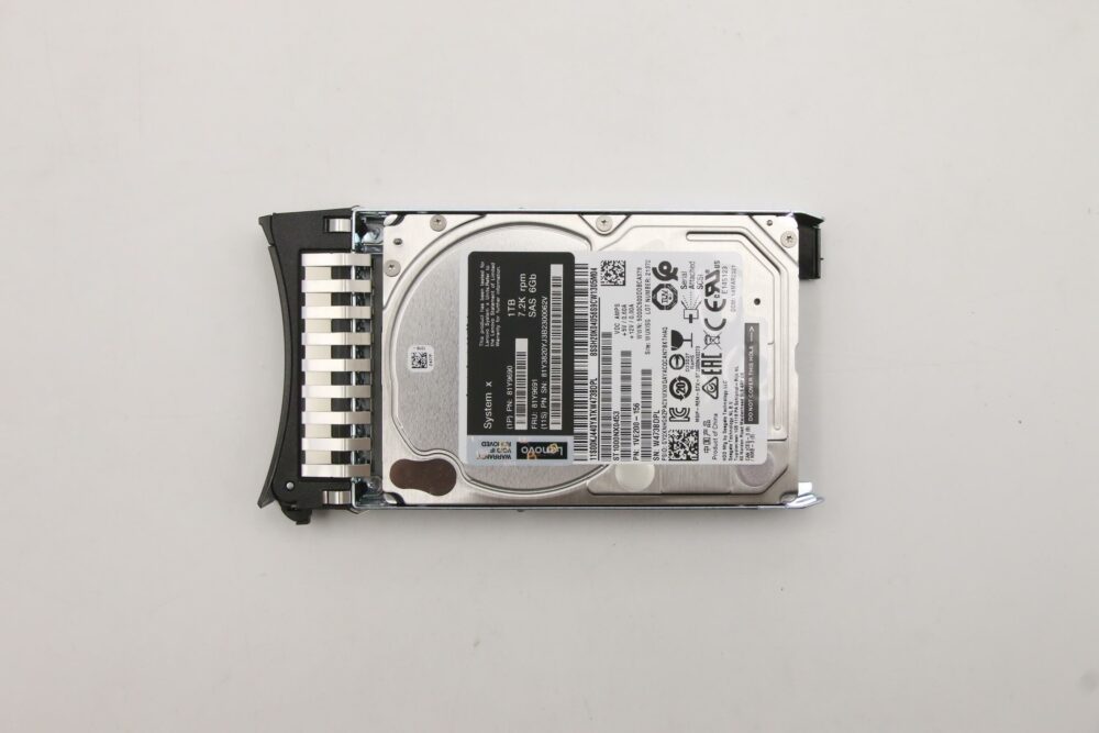 81Y9690 | Lenovo System X 1TB 7.2K 6Gbps NL SAS 2.5" SFF Slim-HS HDD - Image 2