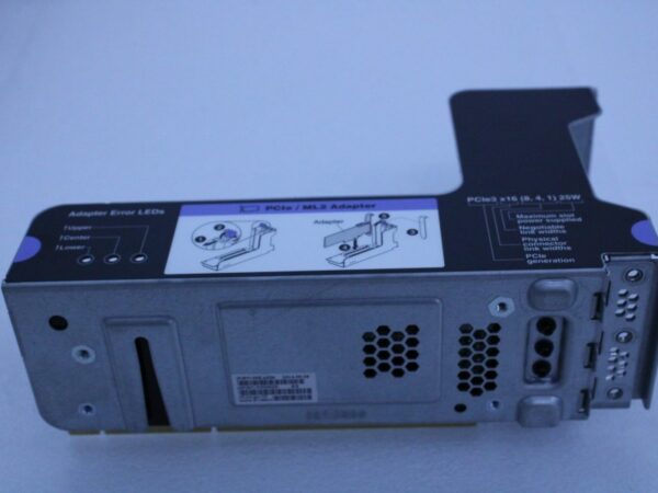 00KA489 | System x3650 M5 PCIe Riser (1 x16 FH/FL + 1 x8 FH/HL Slots)