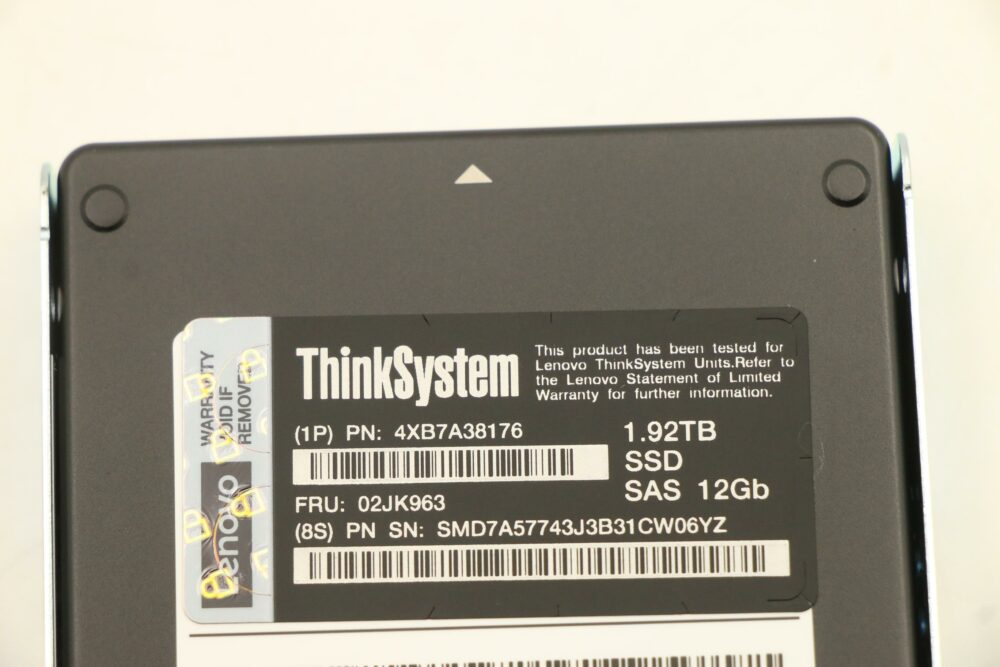 4XB7A38176 | ThinkSystem 2.5" PM1643a 1.92TB Entry SAS 12Gb Hot Swap SSD - Image 4