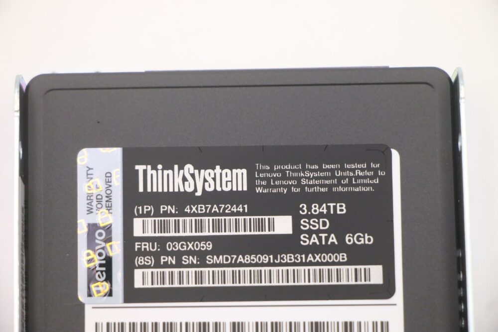 4XB7A72441 | ThinkSystem 2.5" PM893 3.84TB Read Intensive SATA 6Gb HS SSD - Image 4