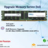 A9810564 | Dell Memory Upgrade 64GB 4Rx4 DDR4 LRDIMM 2666 MT/s