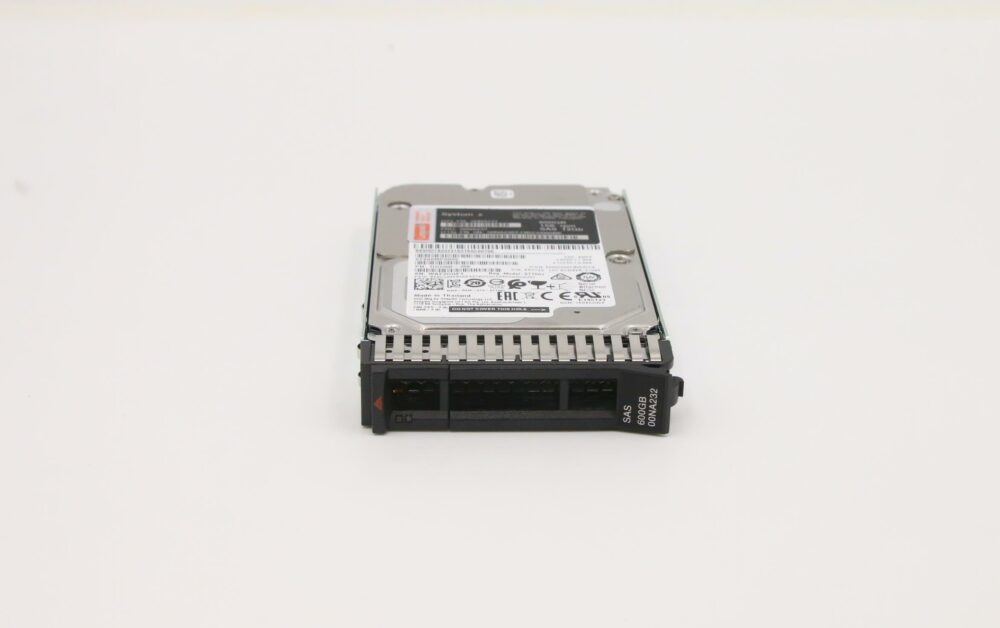 00NA231 | Lenovo 600GB 15K 12Gbps SAS 2.5" G3HS 512e HDD