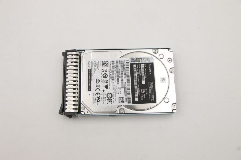 01GV070 | Lenovo System X 2.4TB 10K 12Gbps SAS 2.5" G3HS 512e HDD - Image 2