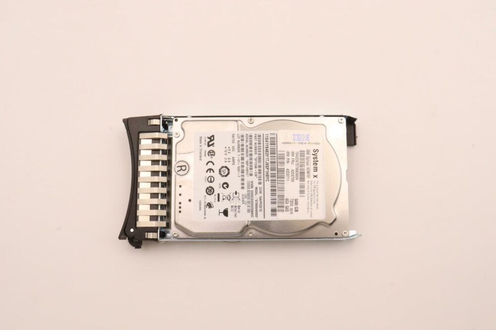 42D0707 | Lenovo 500GB 7.2K 6Gbps NL SAS 2.5" SFF Slim-HS HDD - Image 2