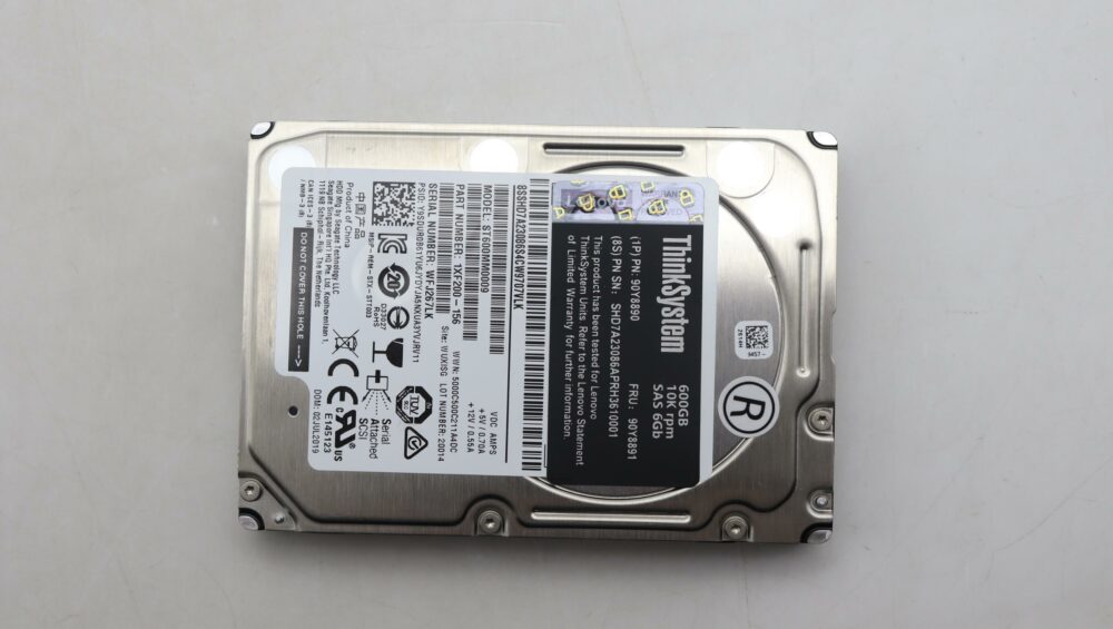 90Y8890 | Lenovo System X  600GB 10K 6Gbps SAS 2.5" SFF G2SS HDD - Image 2