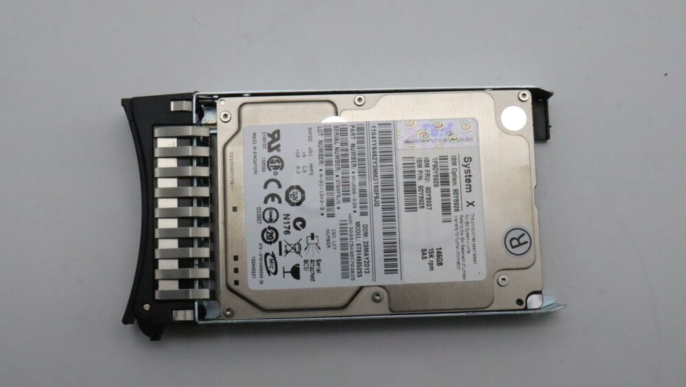 90Y8926 | Lenovo System X  146GB 15K 6Gbps SAS 2.5" SFF G2HS HDD - Image 2