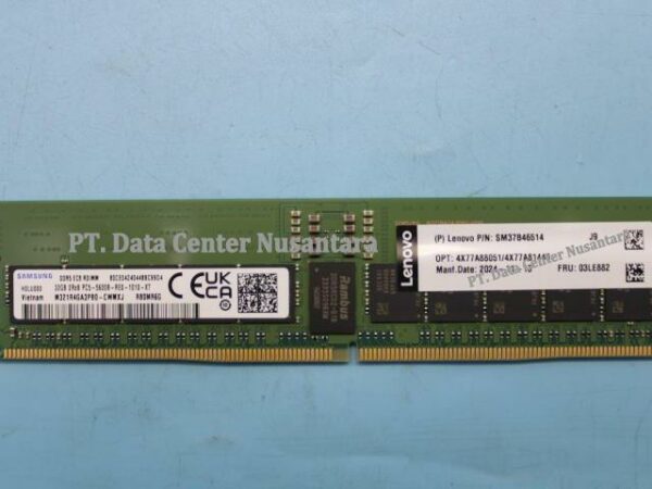 4X77A88051 | Lenovo ThinkSystem 32GB TruDDR5 5600MHz (2Rx8) RDIMM