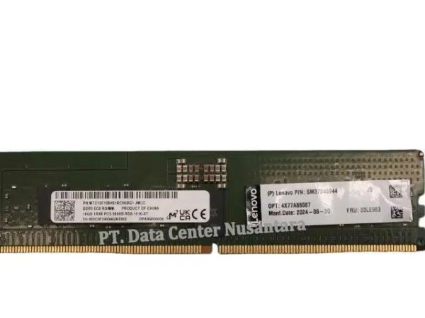 4X77A88087 | Lenovo ThinkSystem 16GB TruDDR5 5600MHz (1Rx8) RDIMM