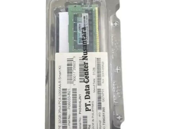 P06033 B21 HPE 32GB Dual Rank x4 DDR4‑3200 Registered Smart Memory Kit