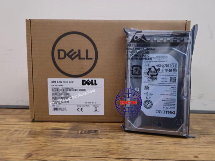 Dell 161 BBRX | Dell 8TB Hard Drive SAS 12Gbps 7 2K RPM 512e 3 5in Hot Plug | Tray 3 5 Inch Image 2
