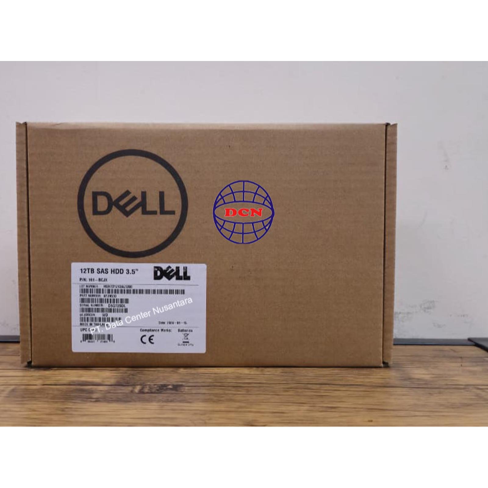 Dell 161 BCJX | Dell 12TB 7 2K RPM SAS ISE 12Gbps 512e 3 5in Hot plug Hard Drive | Tray 3 5 Inch