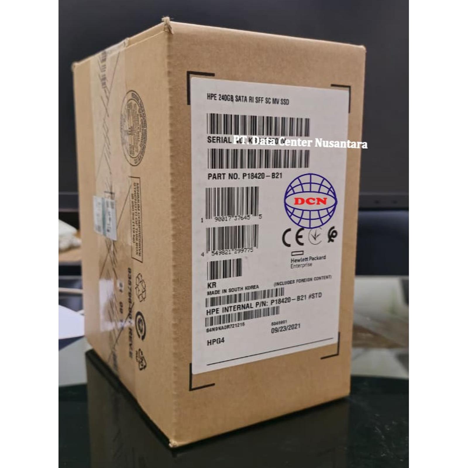 P18420 B21 | HPE 240GB SATA 6G Read Intensive SFF SC Multi Vendor SSD