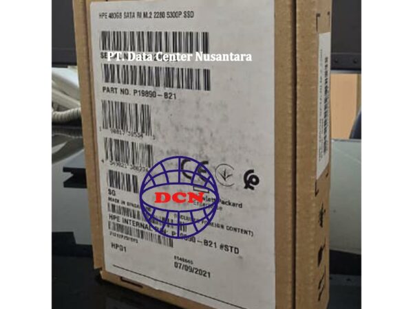 HPE P19890 B21 | HPE 480GB SATA 6G Read Intensive M 2 2280 5300P SSD