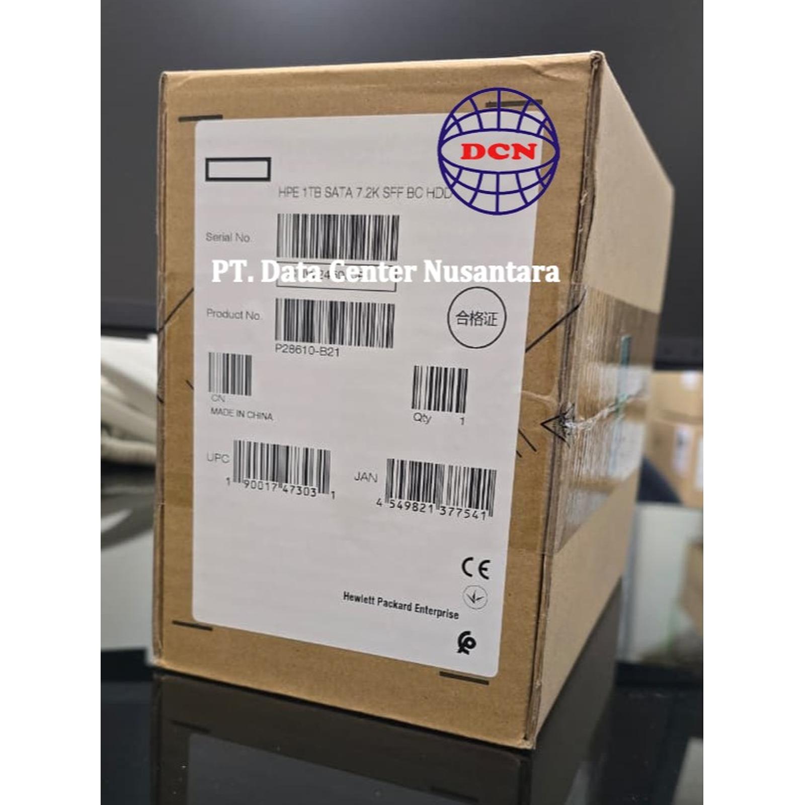 HPE P28610 B21 | HPE 1TB SATA 6G Business Critical 7 2K SFF HDD