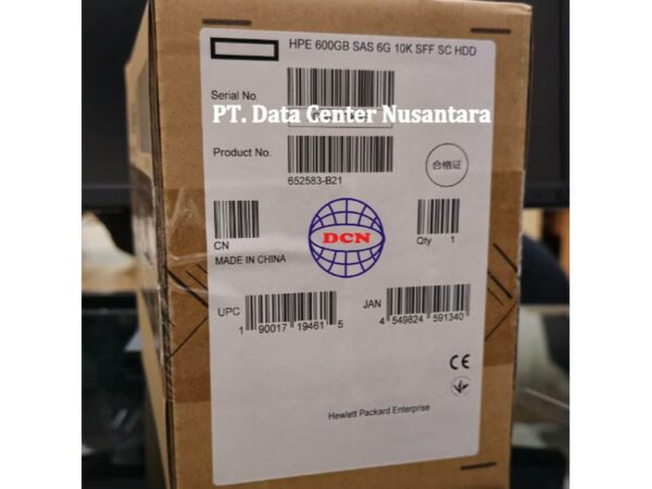 HPE 652583 B21 | HPE 600GB 6Gbps SAS 10K SFF 2 5" SC Enterprise HDD