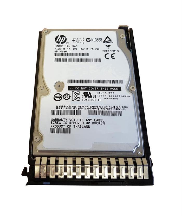 HPE 652583 B21 | HPE 600GB 6Gbps SAS 10K SFF 2 5" SC Enterprise HDD Image 4
