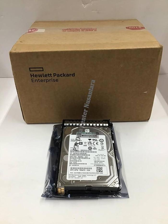 HPE 765466 B21 | HPE 2TB SAS 12G Business Critical 7 2K SFF SC 512e HDD Image 3