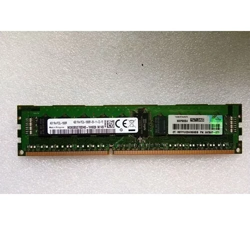 647907 B21 | HPE 4GB (1x4GB) Dual Rank x8 PC3L 10600E Memory Kit