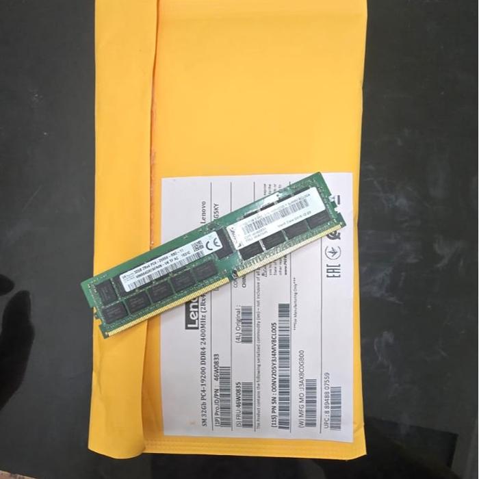 46W0833 | Memory 32GB TruDDR4 PC4 19200 CL17 2400MHz RDIMM