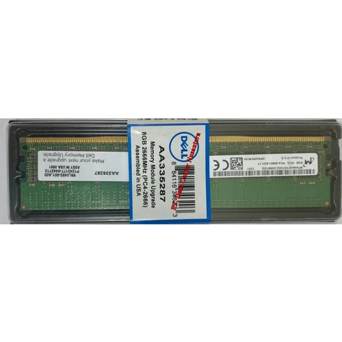 AA335287 | Memory Dell T40 Dell 8GB 1RX8 2666MHz ECC DDR4 UDIMM