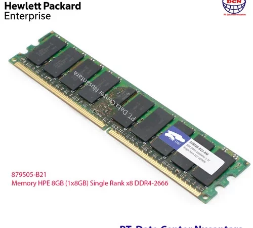 879505 B21 | HPE 8GB (1x8GB) DDR4 2666 (DDR4) 2666 CAS 19 19 19 Memory Kit
